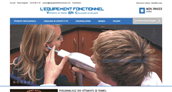 Desktop Screenshot of lequipementfonctionnel.com